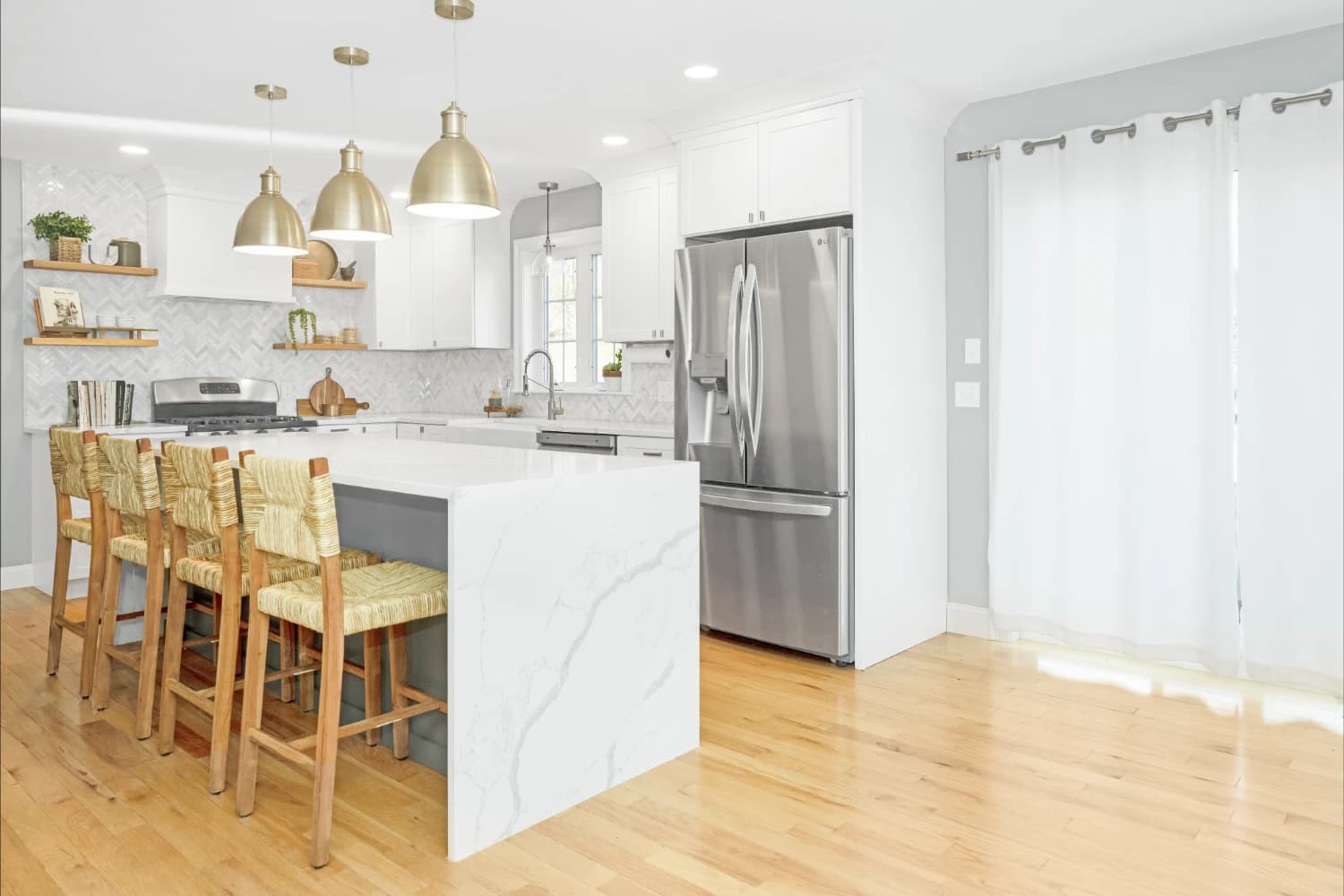 modern kitchen renovation northeast